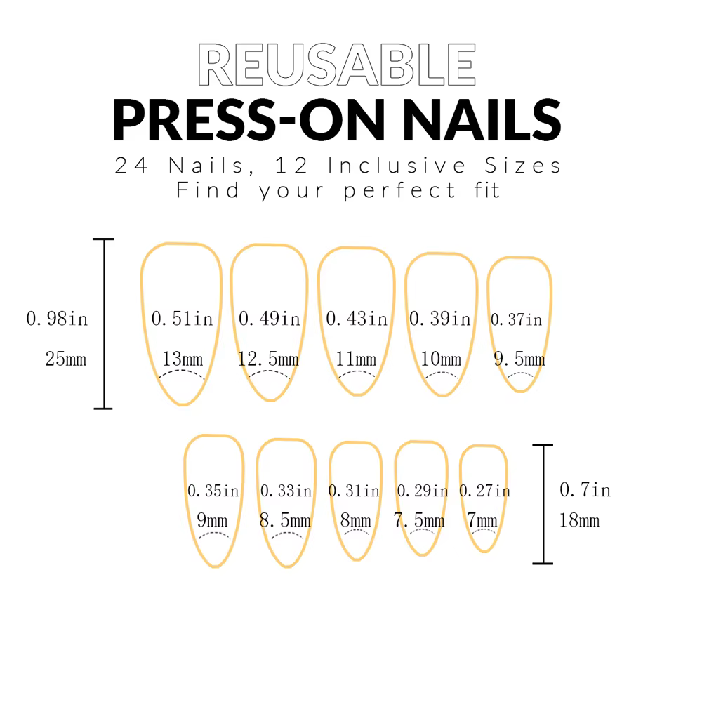 ARTAUG 24 pièces moyen Stiletto rose presse sur ongles couverture complète faux ongles ensemble pres