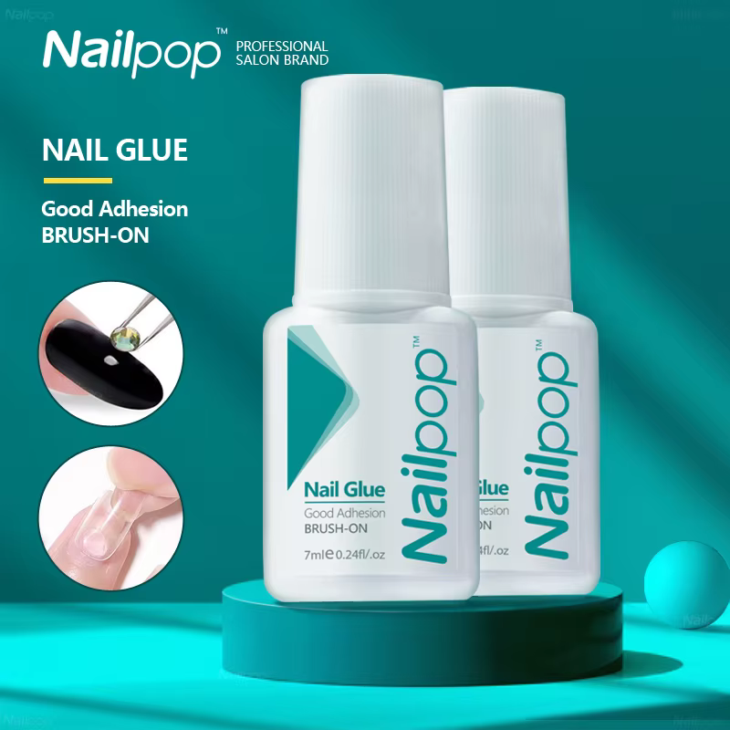 Nailpop colle à ongles pour faux conseils paillettes acrylique Nail Art adhésif outil de manucure st