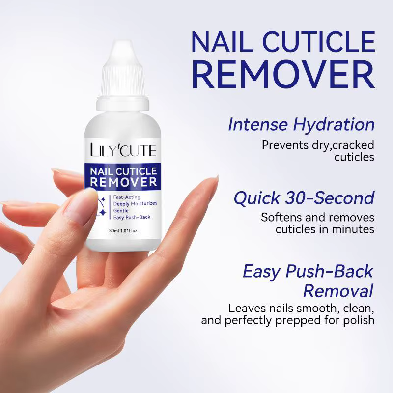 Gel dissolvant de cuticules 30 ml pour ongles, adoucissant rapide pour peaux mortes, outil de manucu