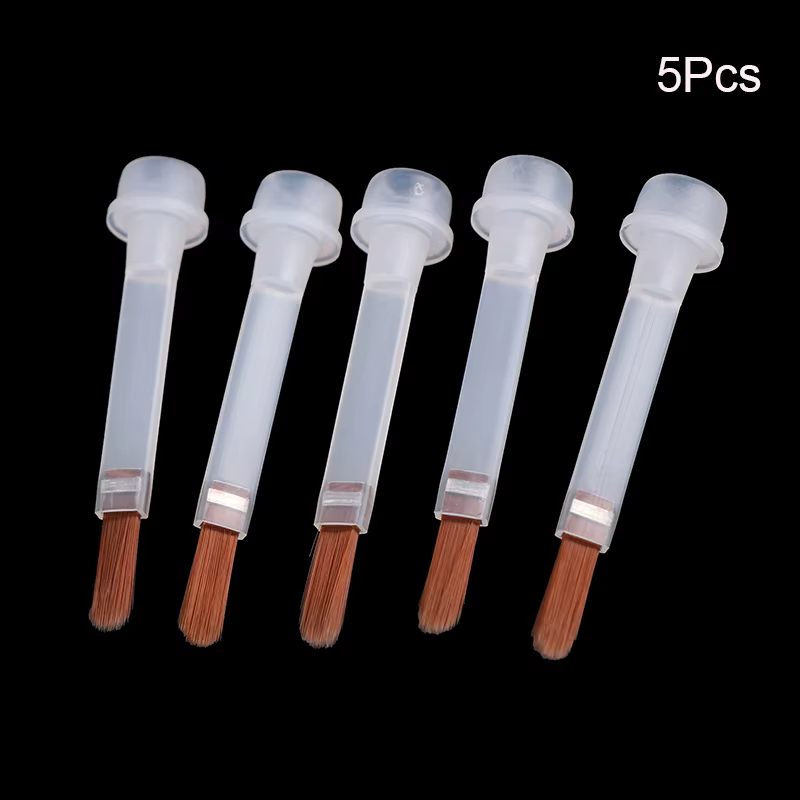 Brosse à vernis à ongles jetable, pour bouteille de vernis à ongles de 15ml, brosse de remplacement,