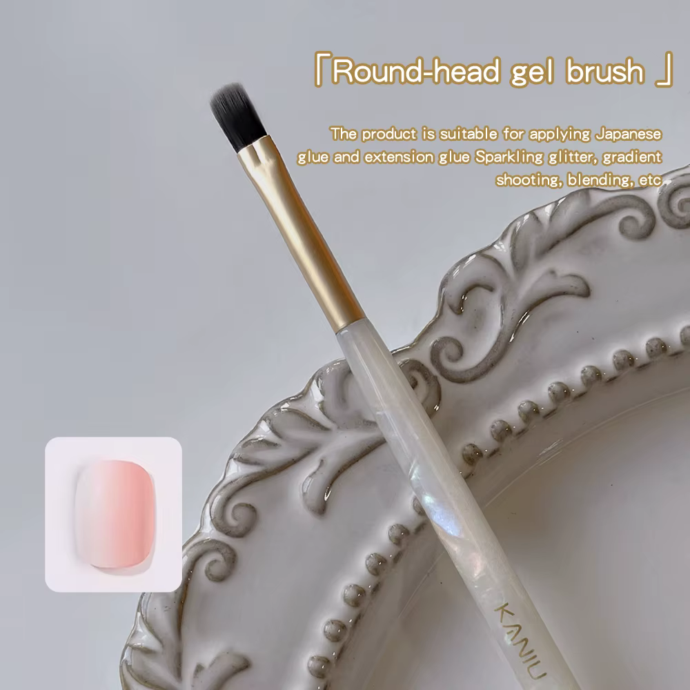 KANIU Fournitures professionnelles coréennes pour ongles, gel de manucure à effet dégradé, pinceau p