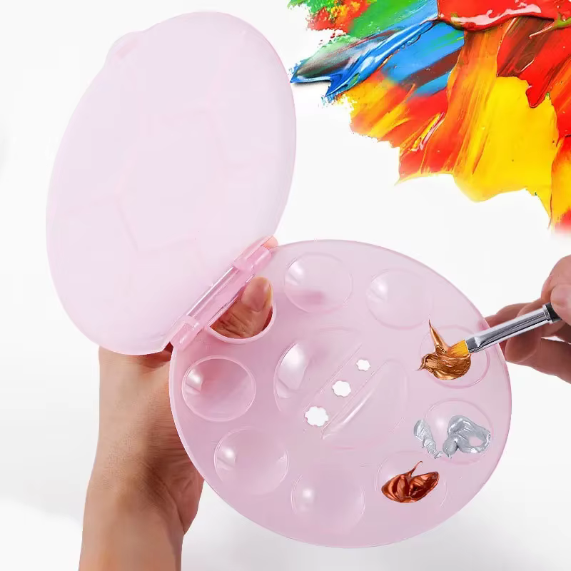 Palette de couleurs rose pour Nail Art, avec présentoir, support de vernis Gel UV acrylique, bricola