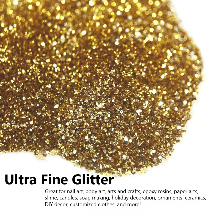 Poudre de paillettes Extra Fine pour ongles, 100g, en vrac, pour modèles de pointes d'art des ongles
