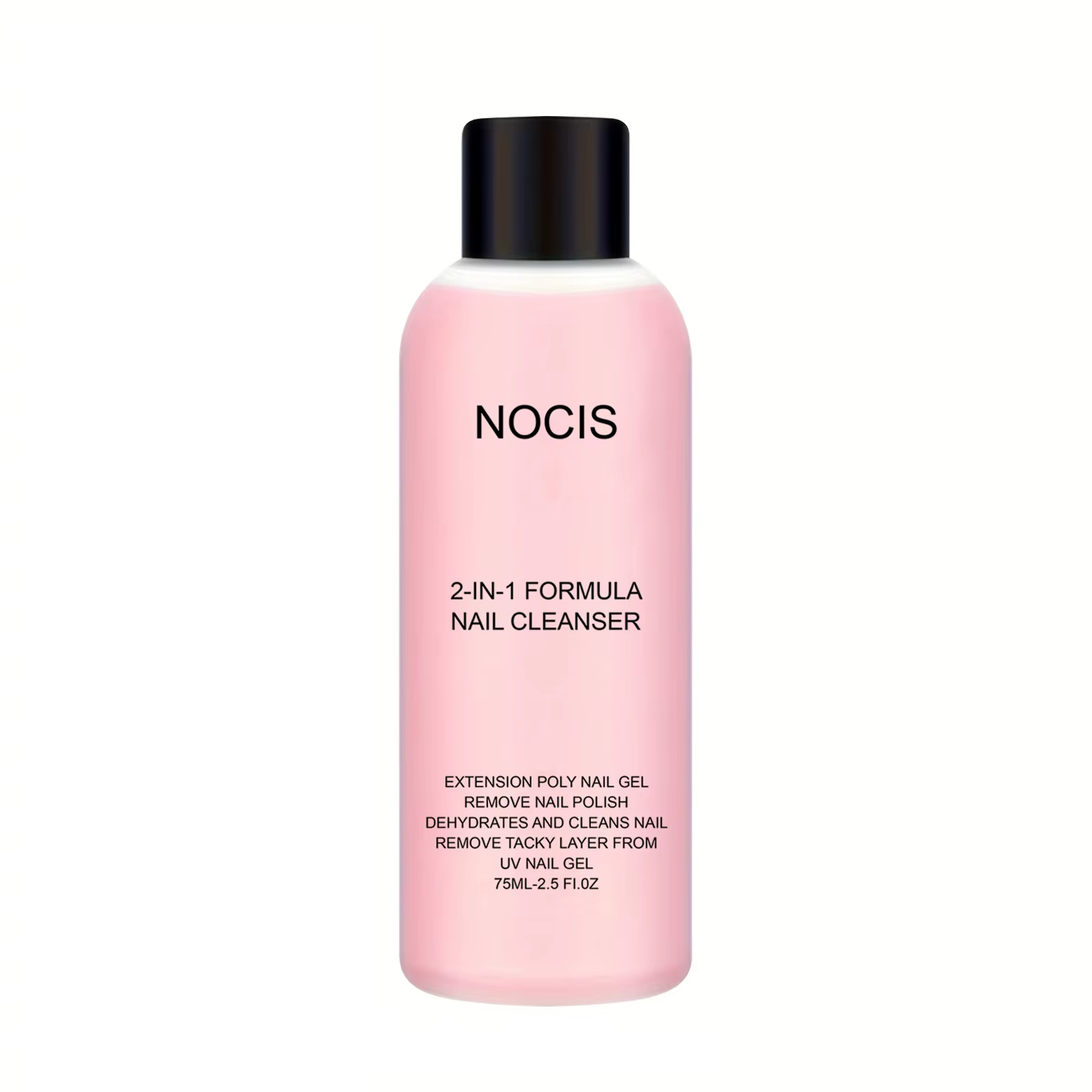 Gel nettoyant 2 en 1 pour ongles et dissolvant de vernis, solution professionnelle antidérapante pou