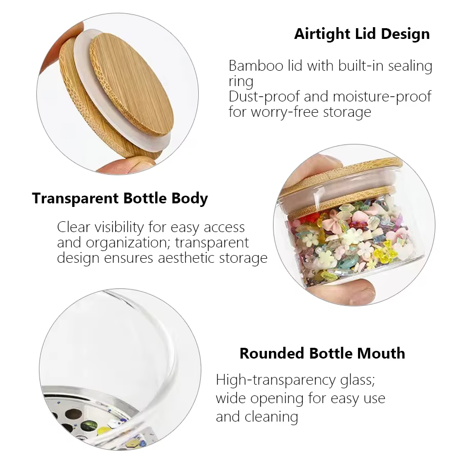 Filtre à mailles de verre Transparent, tasse de nettoyage de brosse à ongles pour vernis Gel et bros