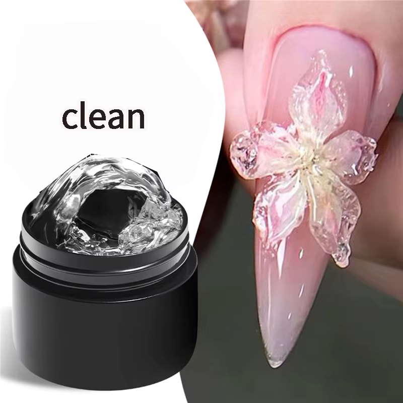3D Multigel antiadhésif Extension de main ongles sculpté Gel vernis 5D modélisation solide stéréosco
