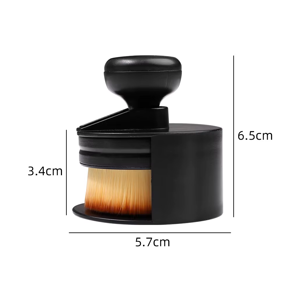 Brosse à Ongles Professionnelle en Acrylique pour Manucure, Accessoire pour Enlever la Poussière des