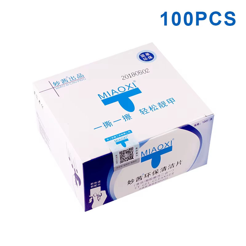 300/100 pièces dégraissant ongles Gel dissolvant de vernis à ongles, Gel dissolvant de vernis tampon