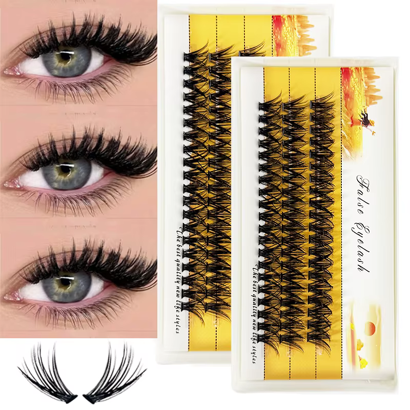 40D/30D/20D cils de vison 1 boîte/60 paquets extension de cils naturels 3D russie cils individuels g