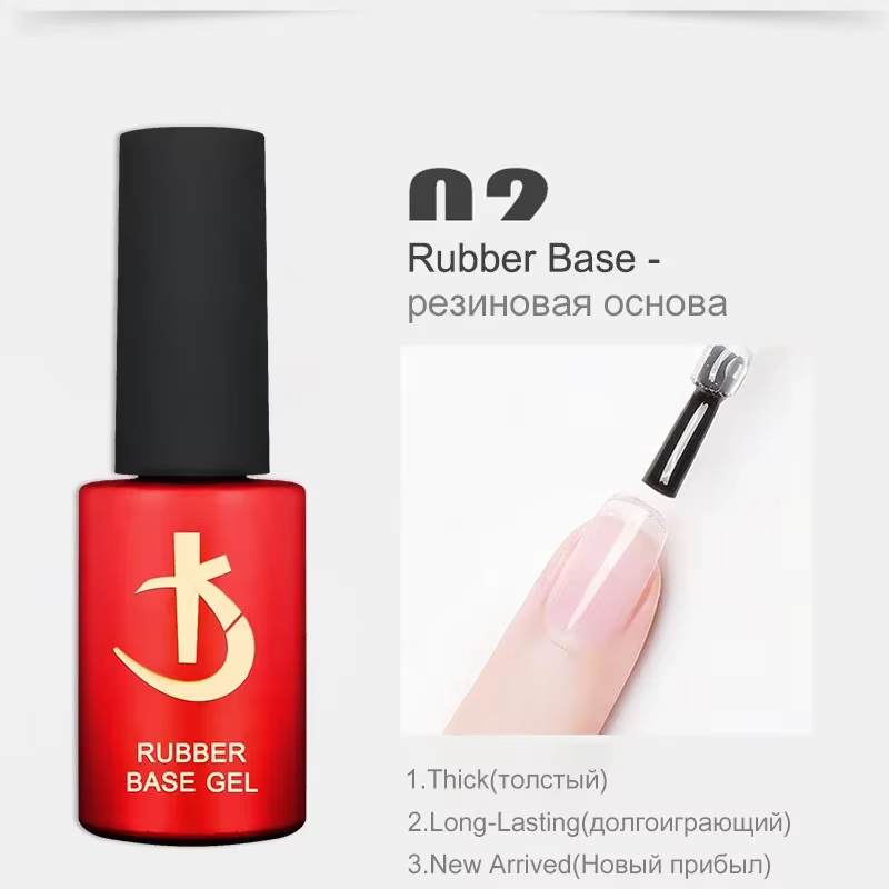 KODI JYJ dernier manteau de Base d'ongle épais 7ml vernis Gel pour manucure des ongles Base en caout