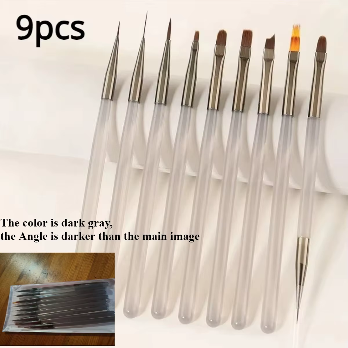 Pinceaux pour revêtement d'ongles, lignes allongées, rayures, dessin, peinture, stylo de conception 