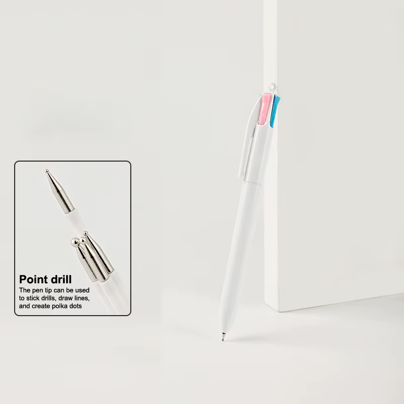 Stylo à points pour Nail Art 5 en 1, outils de peinture des ongles, stylo à bille rotatif, pointe d'