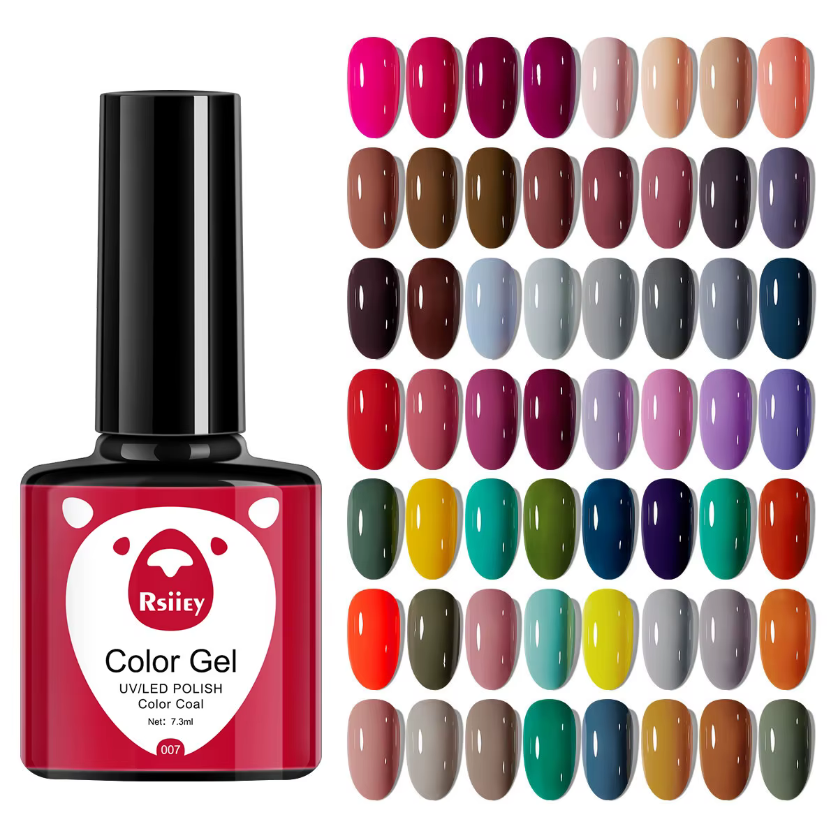 1 pièces 7.3ml vernis à ongles Gel blanc manucure française vernis Gel Semi Permanent tremper Gel UV