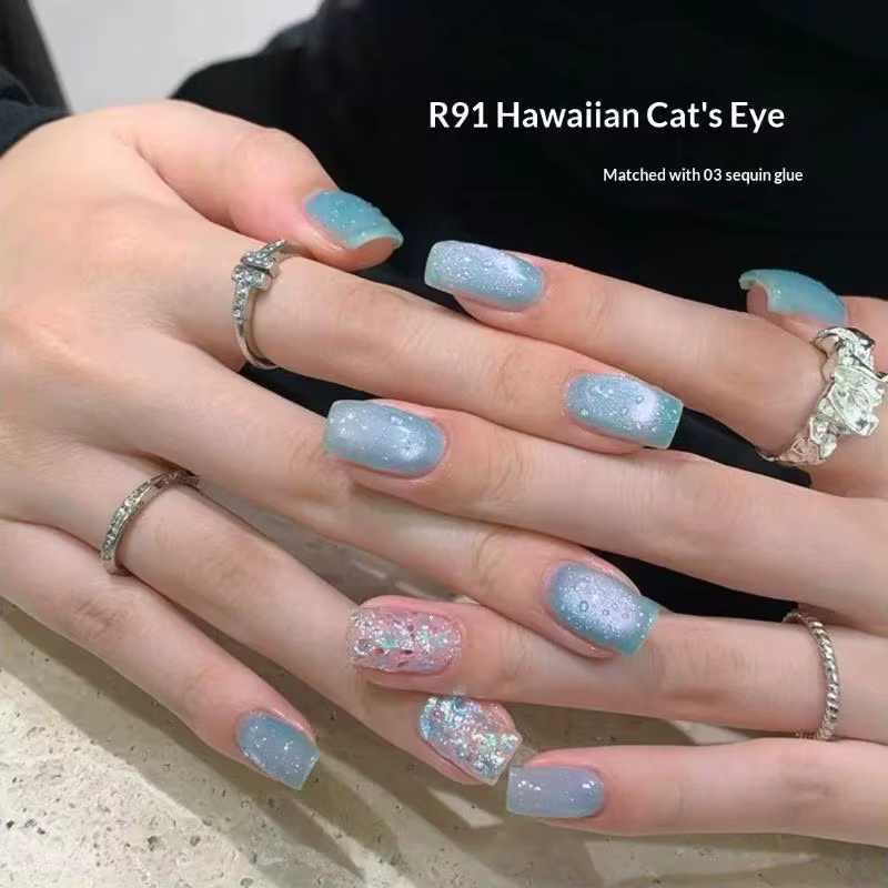 Gel à ongles 3D effet goutte d'eau 8ml, sans résidu, pour manucure, gel de sculpture pour nail art, 