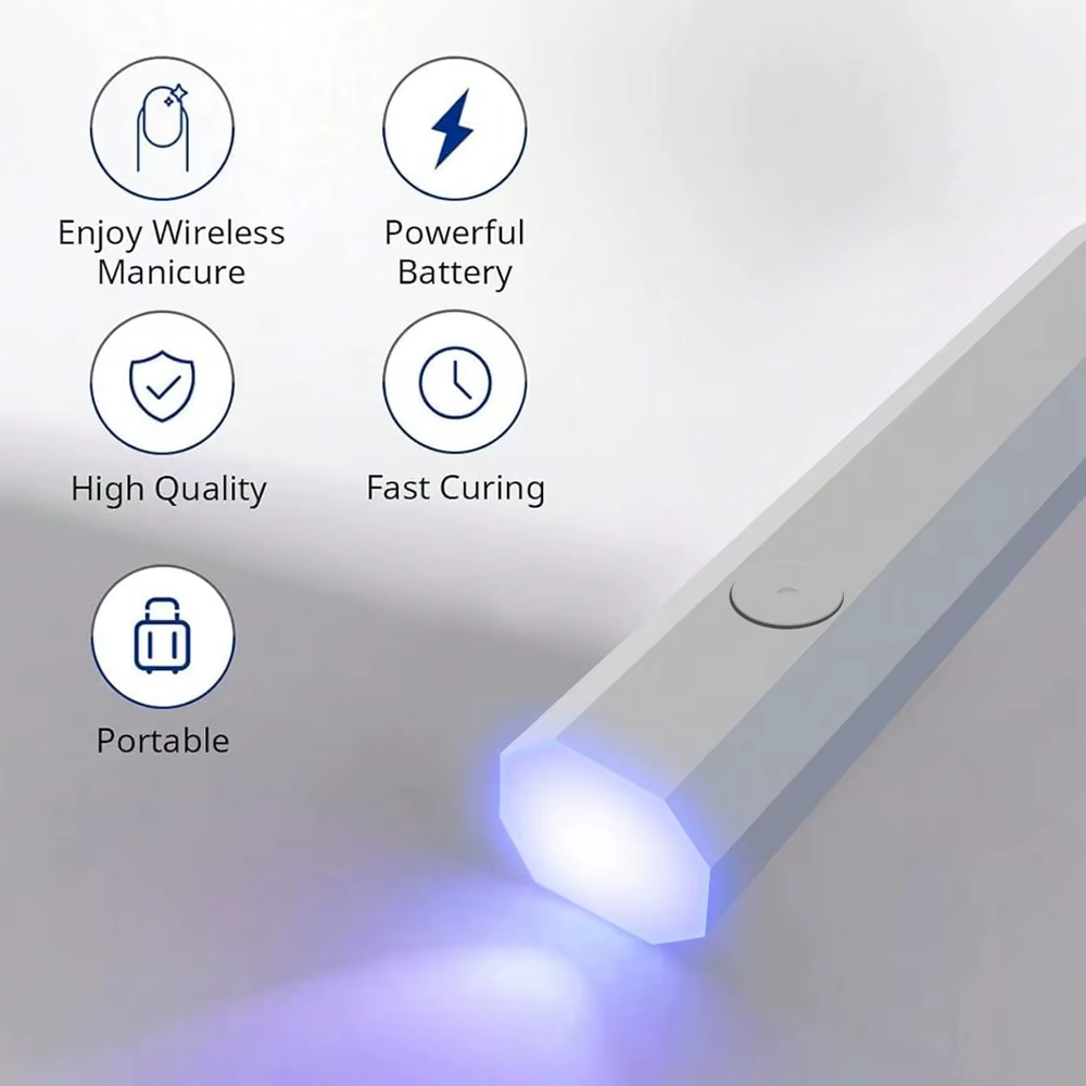 Lampe sèche-ongles portative pratique UV/LED, durcissement des ongles, tout le vernis Gel, outil d'a