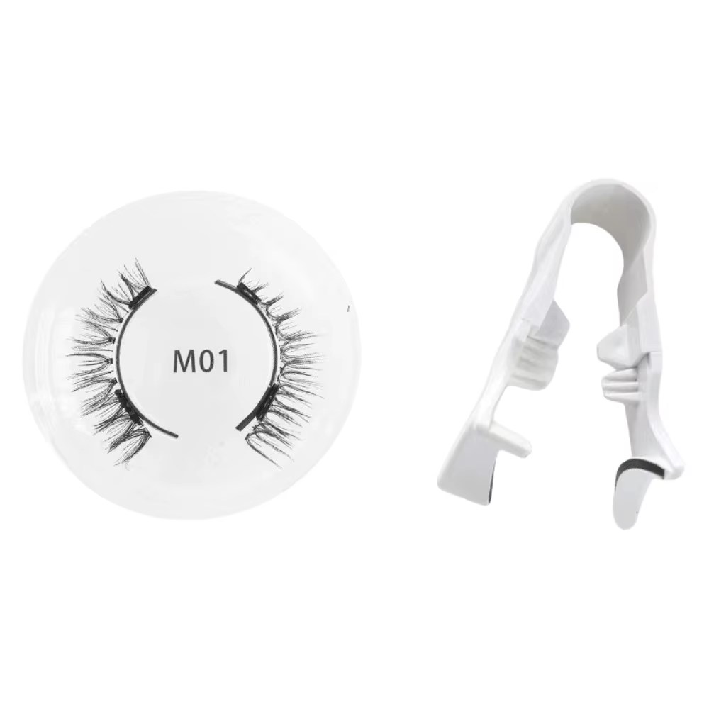 Faux cils magnétiques sans colle, réutilisables, avec clip, maquillage DIY, bouquets de faux cils ma
