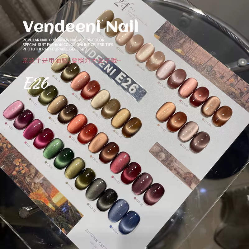 Automne hiver oeil de chat Gel vernis à ongles vernis à ongles ensemble UV Gel vernis Kit tremper Ge