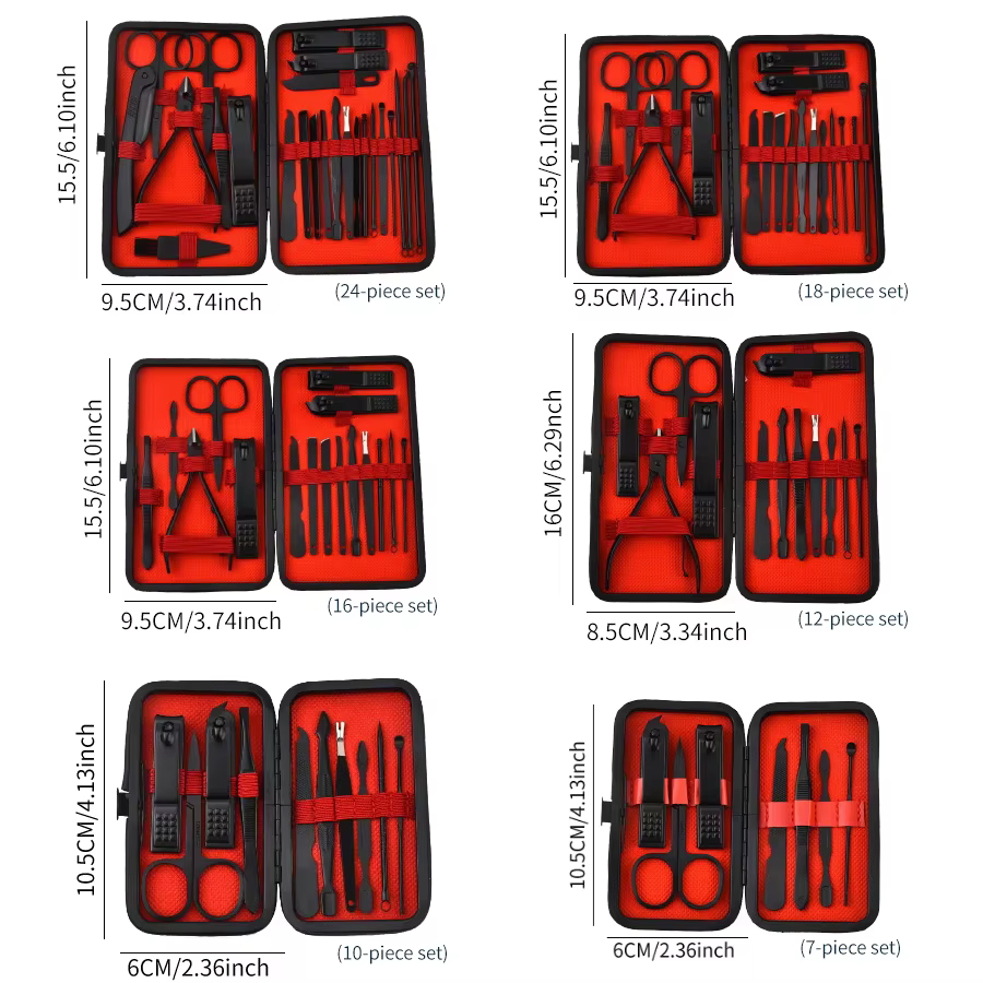 Ensemble de coupe-ongles, outils de beauté pratiques, coupe-ongles de manucure, couteau de pédicure,