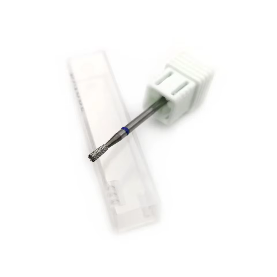 HYTOOS forets coniques inversés (coupe R) foret à ongles en carbure 3/32 pour manucure cuticules pro