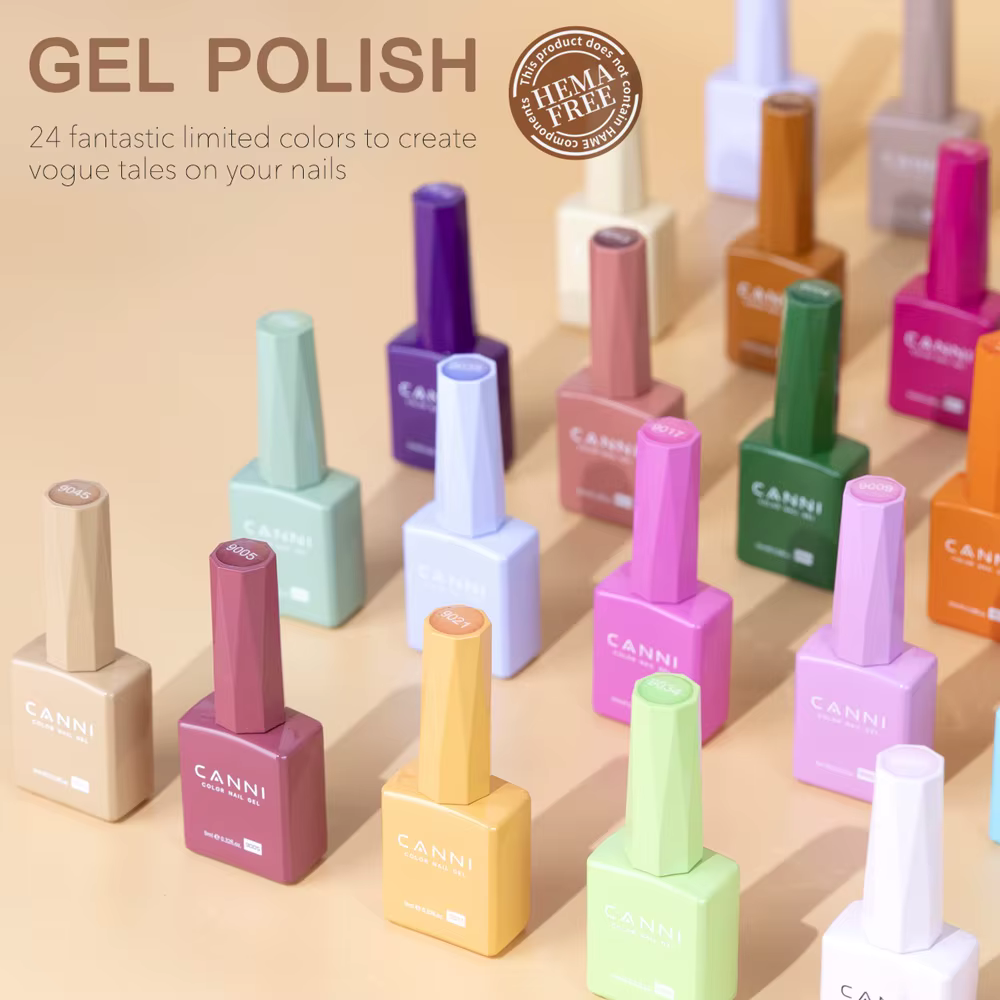 9ml CANNI Venalisa Hema gratuit vernis à ongles Semi Permanent couverture complète couleur Gel verni