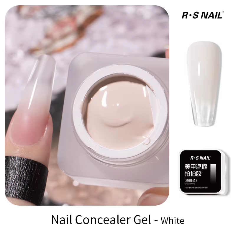 RS NAIL 5g Gel anti-cernes pour ongles vernis UV à tremper effet dégradé giflé laque correcteur coll