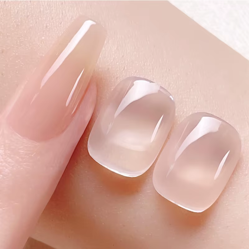 BORN PRETTY gelée nu Gel vernis à ongles 10ml rose clair pêche translucide couleur UV lumière Cure G
