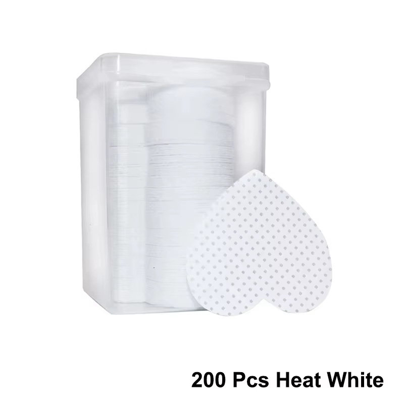 YIKOOLIN 200 pièces/boîte lingettes pour ongles non pelucheuses Extension de cils lingettes à colle