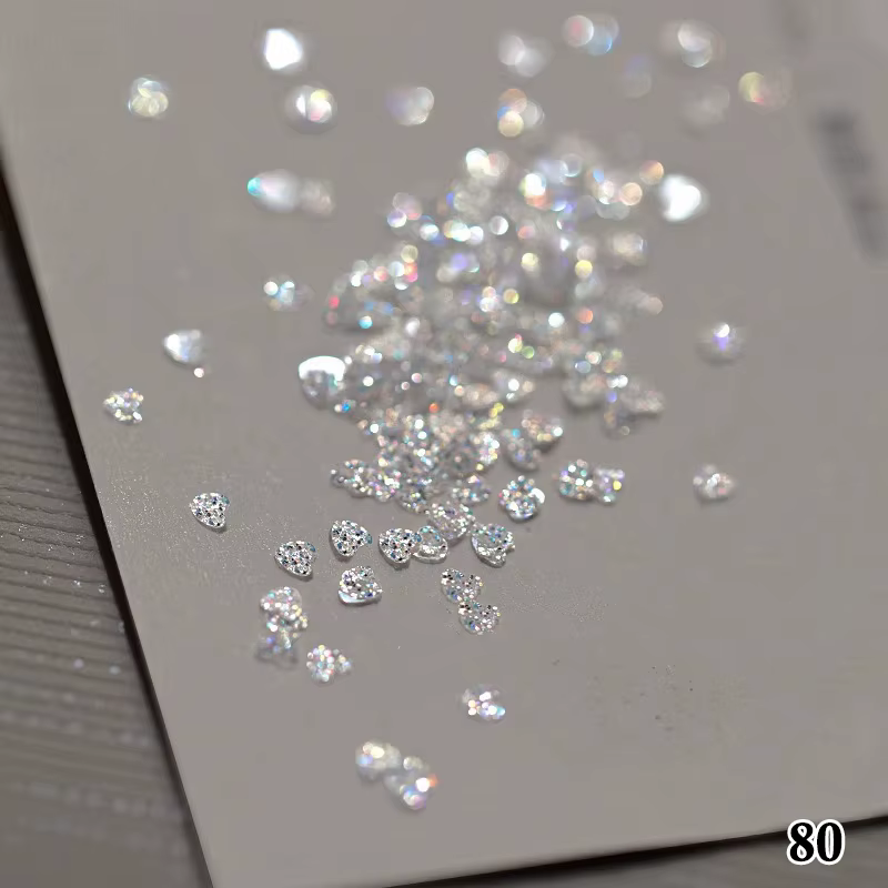 Z.Nail Art – paillettes holographiques super brillantes, paillettes fantaisie pour filles, outils de