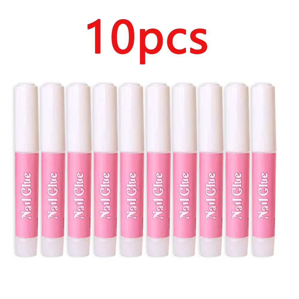 Ensemble de colle professionnelle pour faux ongles, 10/30/50/100 pièces, 2g, pour faux ongles/strass