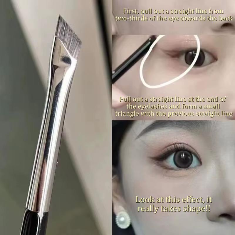 1/5/7 pièces professionnel Super mince angle Liner brosse pour les yeux sourcils Contour pinceaux de