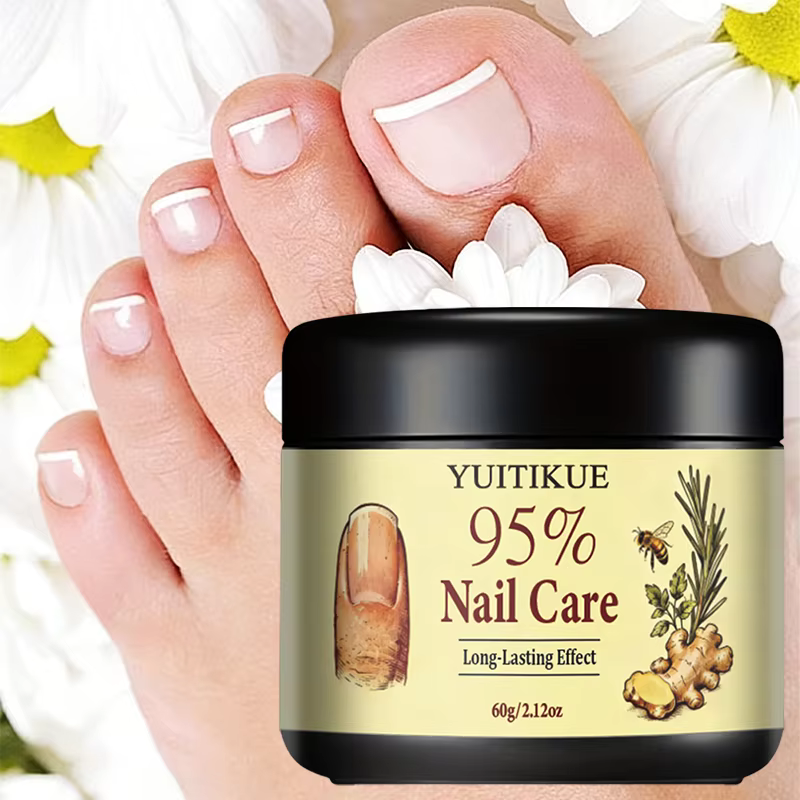 Crème de soin des ongles au venin d'abeille YUITIKUE - Formule efficace à 95 %, nourrit les lits d'o