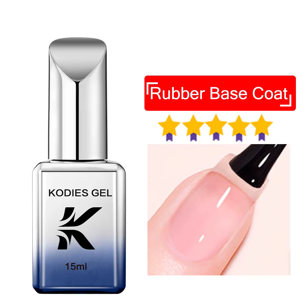KODIES-Verhéritage à ongles gel UV 2 en 1 15ml, couche de finition oeil de chat, semi-continu, LED