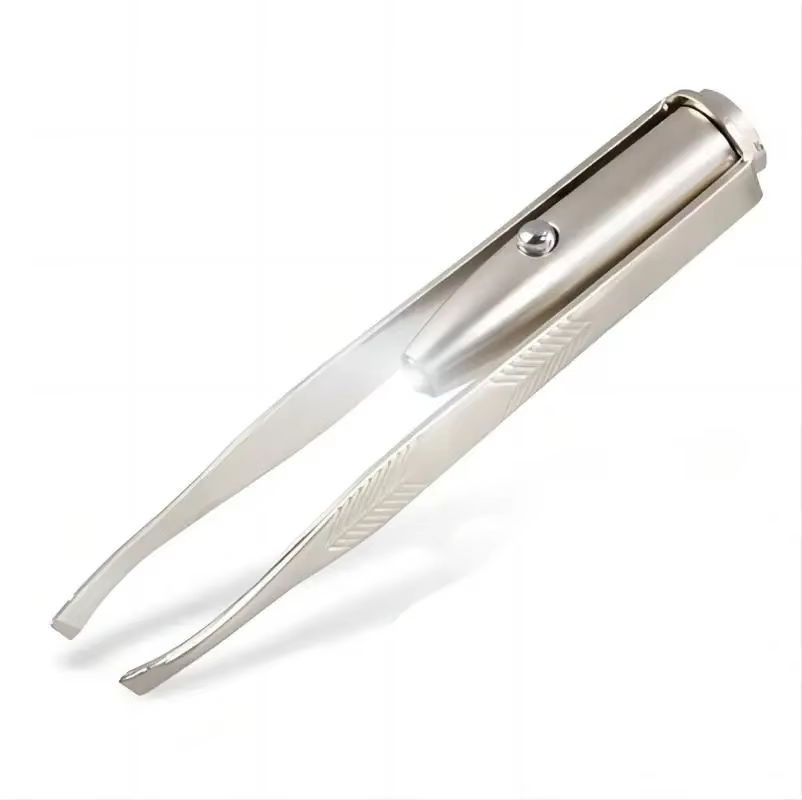 Pince à épiler Portable en acier inoxydable, Design intelligent, pour enlever les poils des sourcils