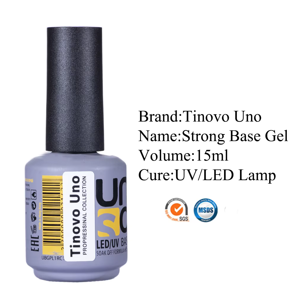 Tinovo Uno dernière Base en caoutchouc Gel vernis à ongles UV Semi Permanent épais solide couche de 