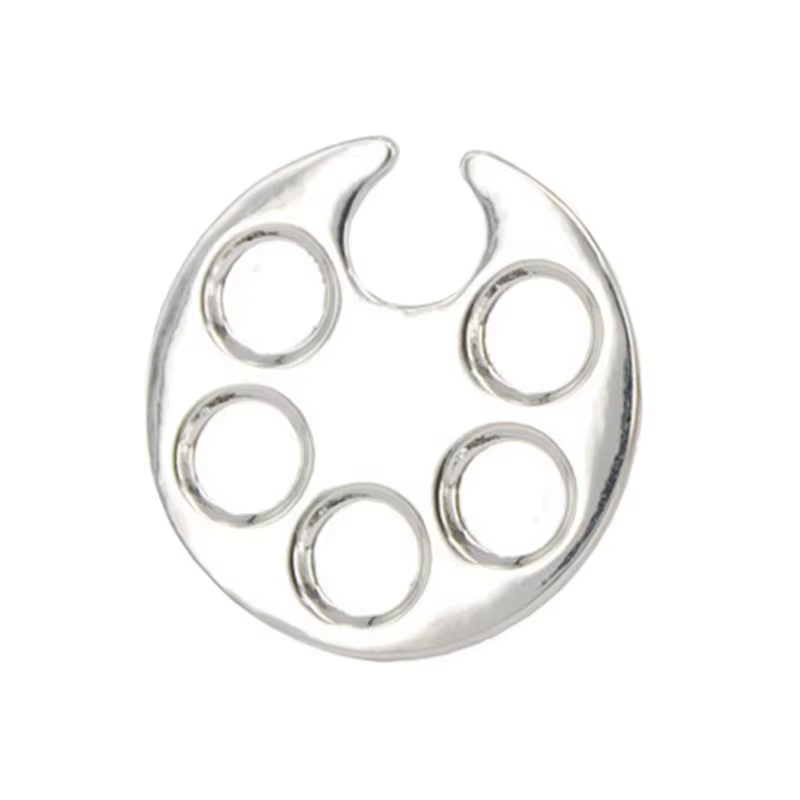 Mini anneau de mélange de Palette de couleurs pour Nail Art, conception d'empreintes mignonnes pour