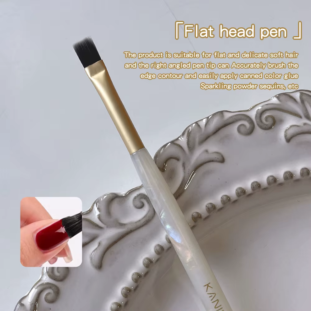 KANIU Fournitures professionnelles coréennes pour ongles, gel de manucure à effet dégradé, pinceau p