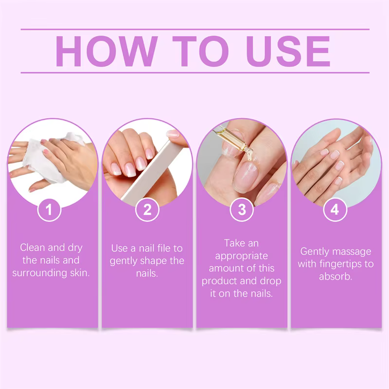Sérum de traitement fongique des ongles, élimination des champignons des pieds, Gel de réparation, A