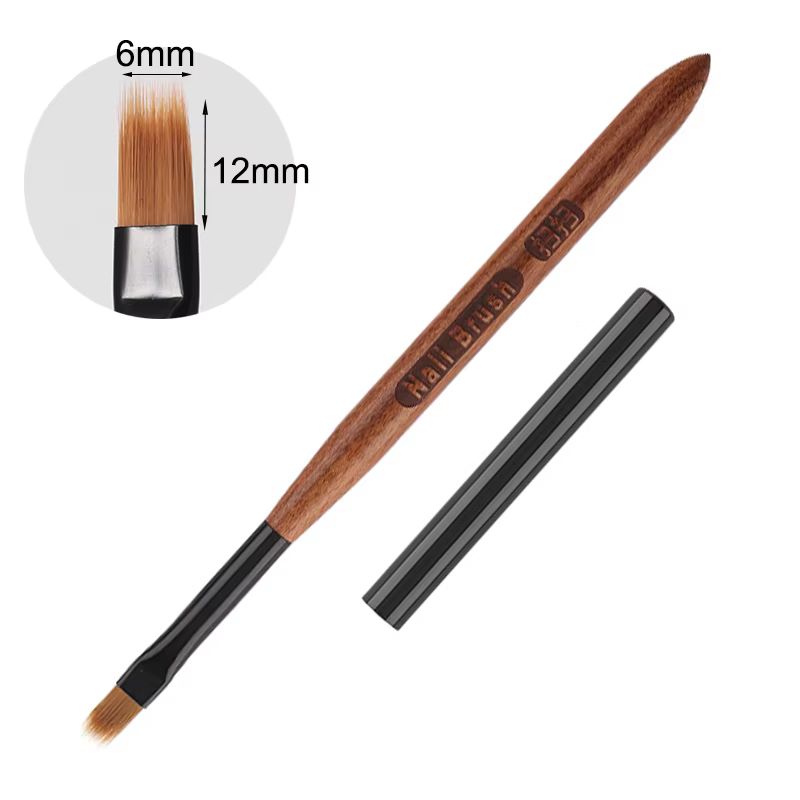 Pinceau de peinture en gel pour ongles, accessoire de construction d'ongles en acrylique, pinceaux d