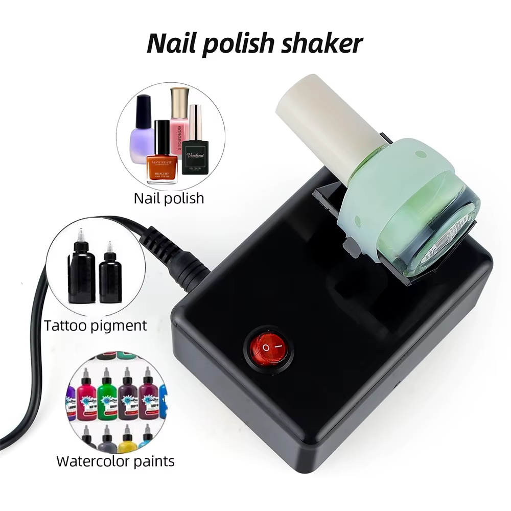 Agitateur électrique pour vernis à ongles, encre de tatouage, mélangeur de pigments, vernis à ongles