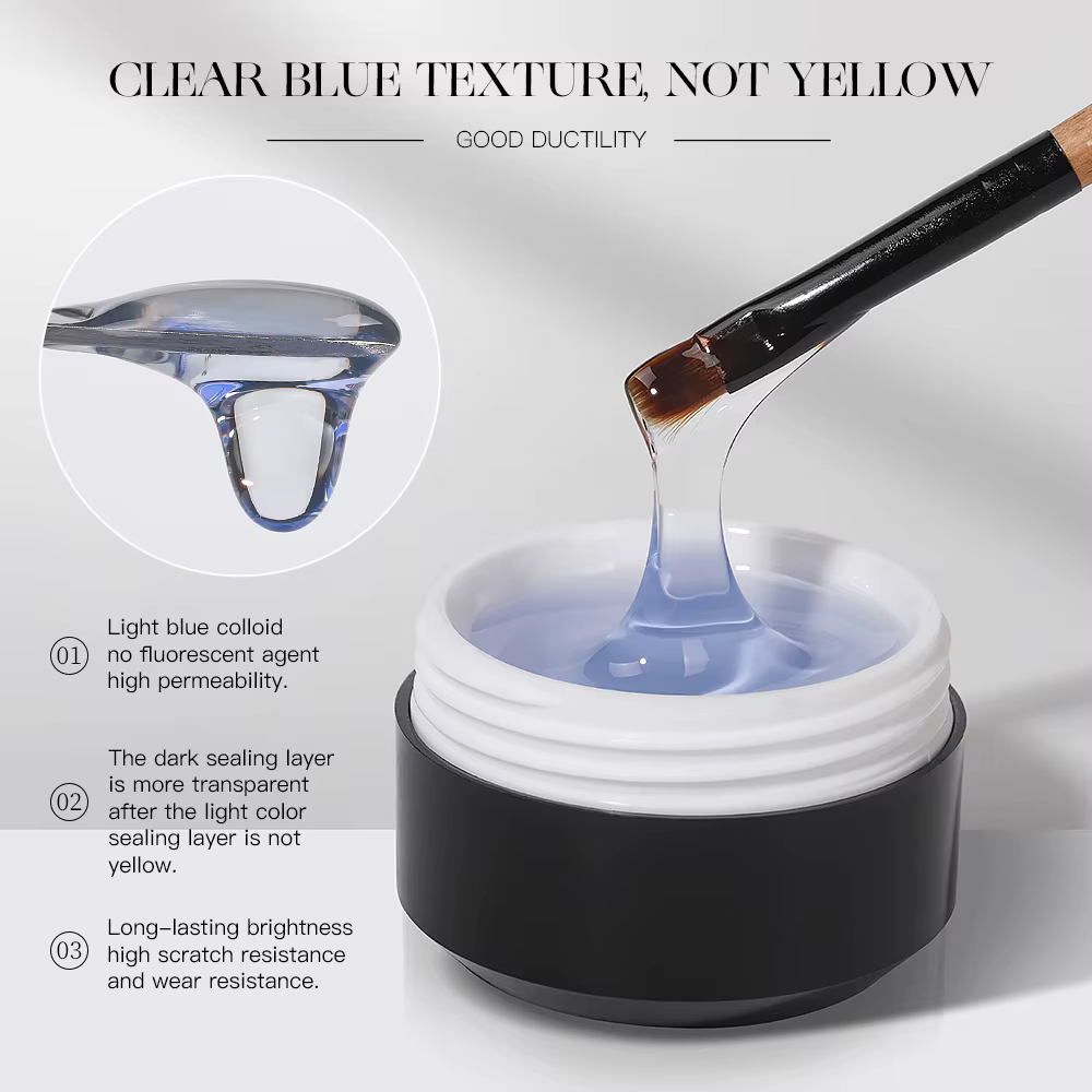 Tpo gratuit 15g diamant couche de finition pour Gel vernis à ongles longue durée renforcer UV trempe