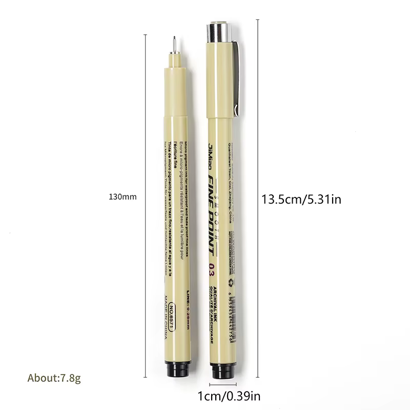 Stylo de ligne de Graffiti pour Nail Art, peinture sur Gel, stylo de dessin de fil étanche, stylo de