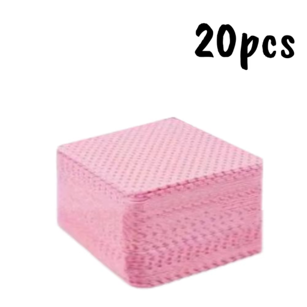 20-600 pièces lingettes à ongles non pelucheuses Gel tissus de nettoyage tampons dissolvant de verni