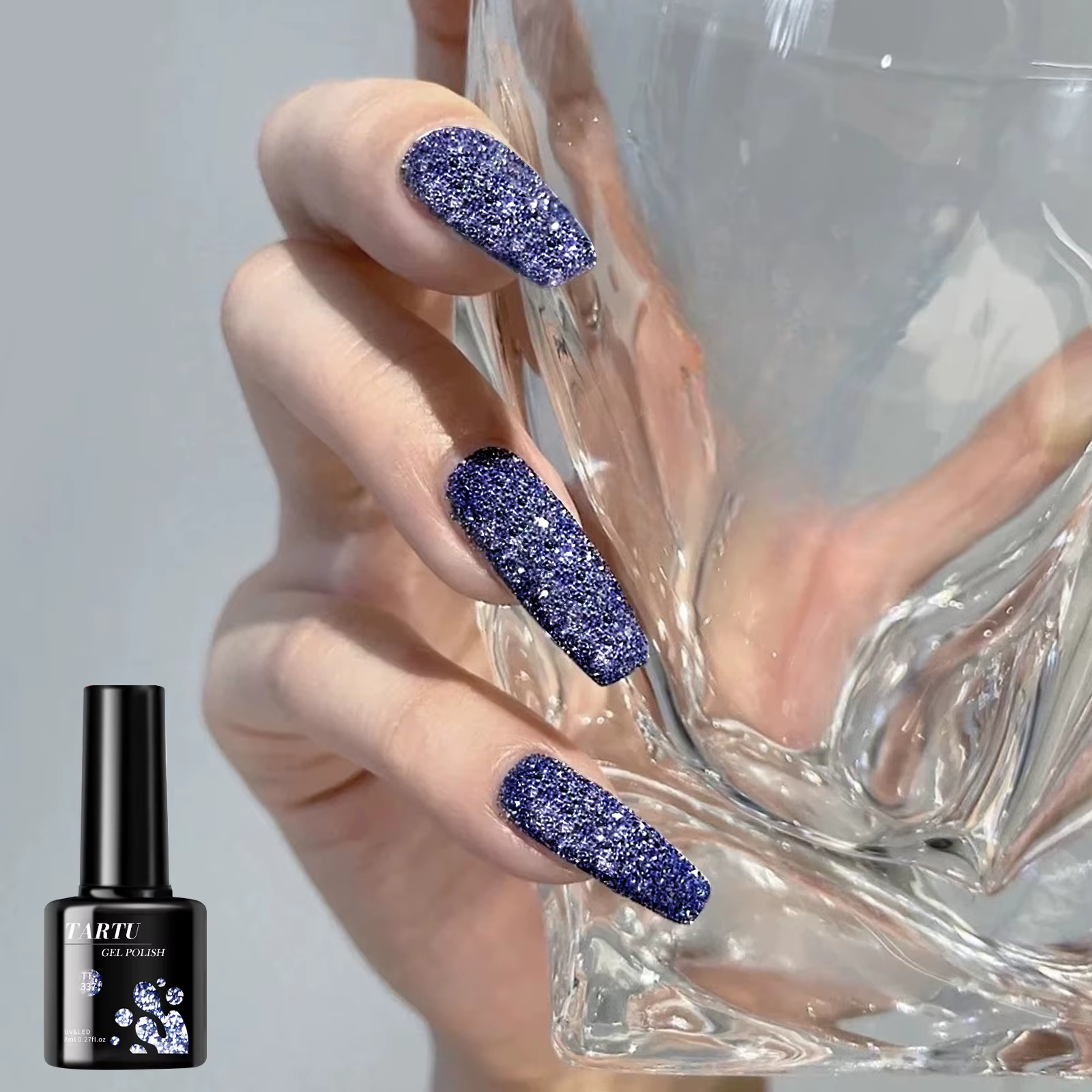 Vernis à ongles Gel rouge noir à paillettes brillant vernis Gel de noël UV LED tremper manucure bric
