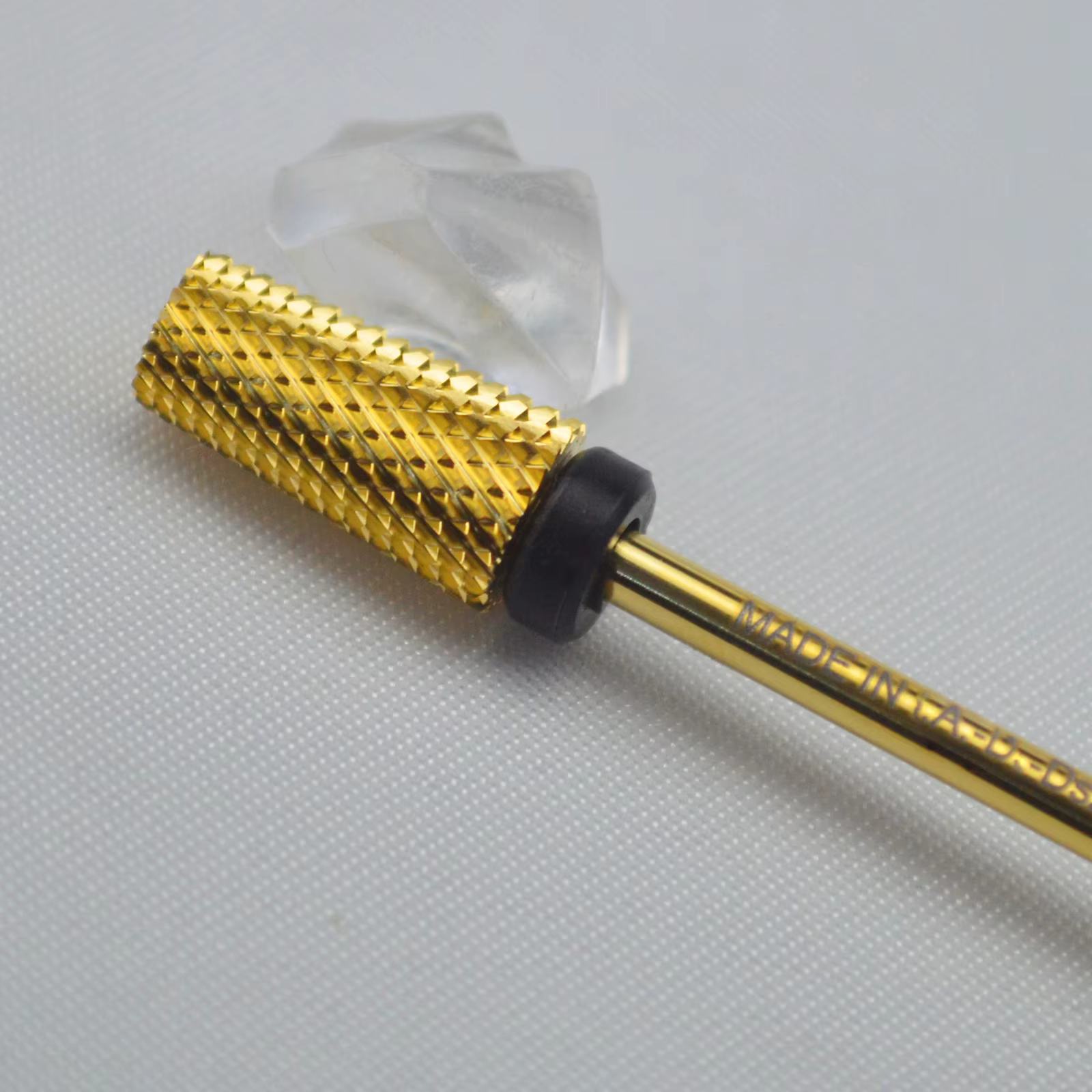 RolinStar 6.6 grand trapèze cônico baril or argent acier carbure fraise à ongles foret manucure pédi
