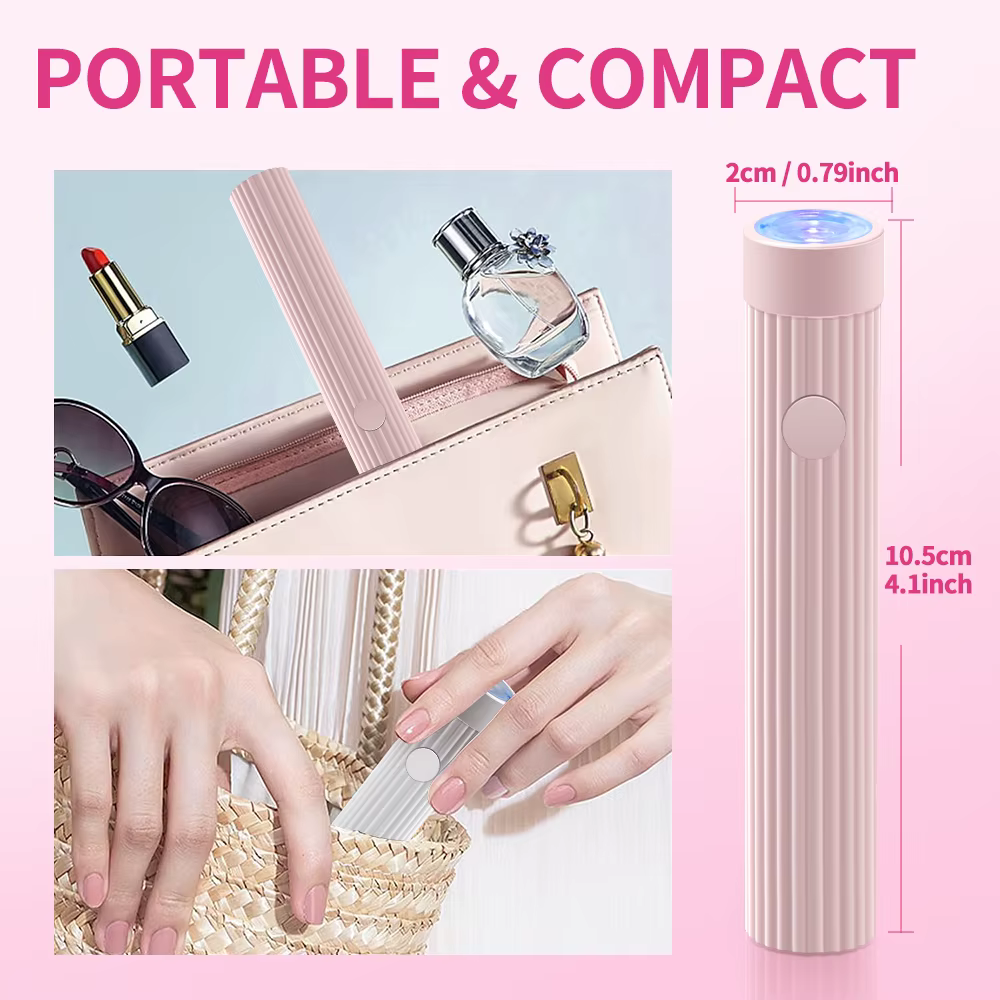 YIKOOLIN 1 Pc stylo forme Portable UV/LED lampe à ongles pour vernis Gel et presse sur ongles sans f