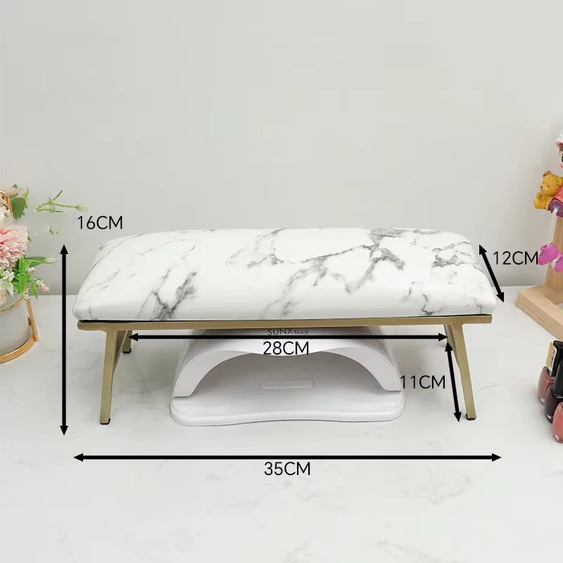 Ensemble d'oreillers pour les mains et les ongles, Table de manucure, support pour ongles, coussin,