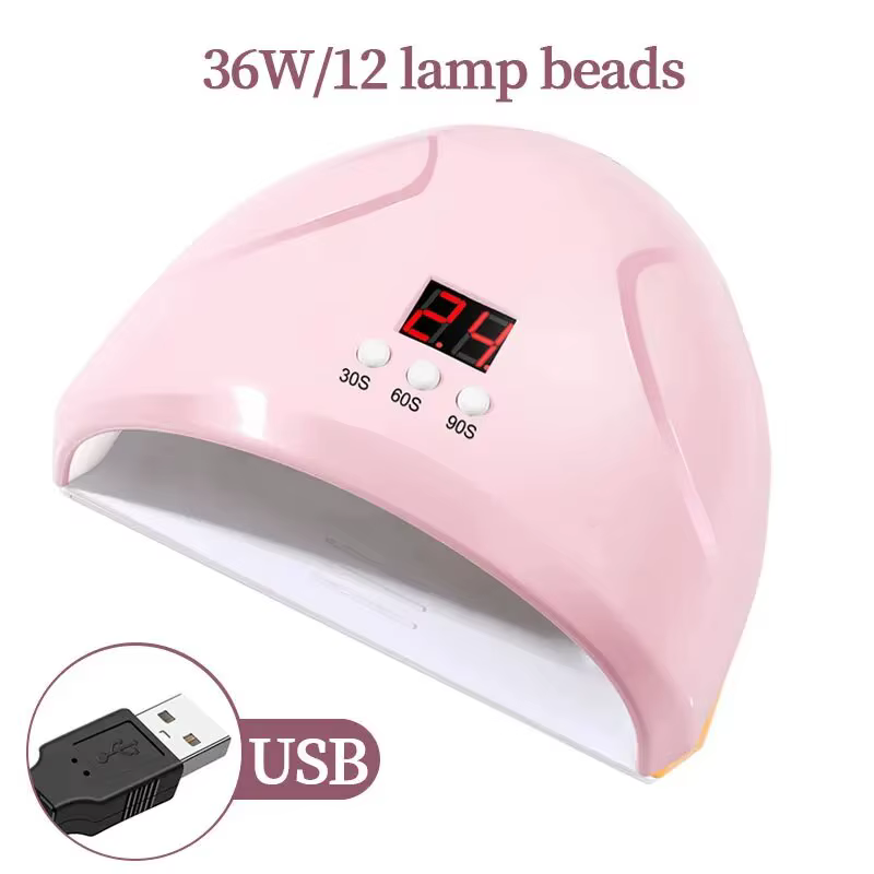 Mini1 USB lampe à ongles 36W Machine de photothérapie des ongles 12 LED UV polymérisation de la lumi