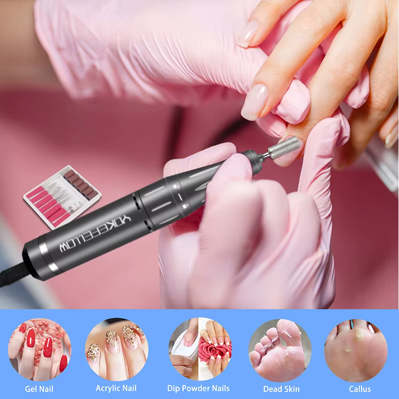 Machine de manucure électrique 35000 tr/min, perceuse à ongles USB pour vernis à ongles Gel acryliqu