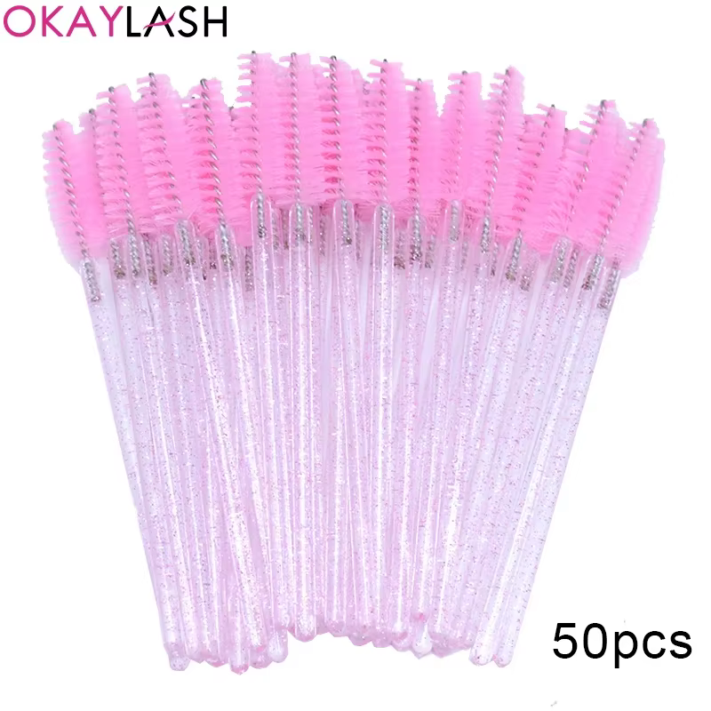 100 pièces pour Extension de cils maquillage brosses à cils jetables Spoolies Micro cils Mascara bag