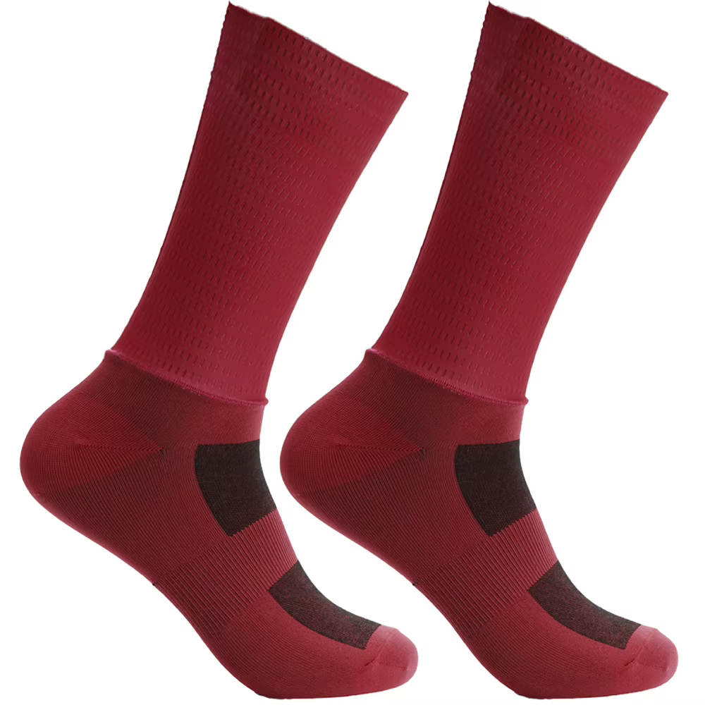 Antidérapant été Aero vélo équipe cyclisme nouvelles chaussettes Gel de silice respirant Pro course 